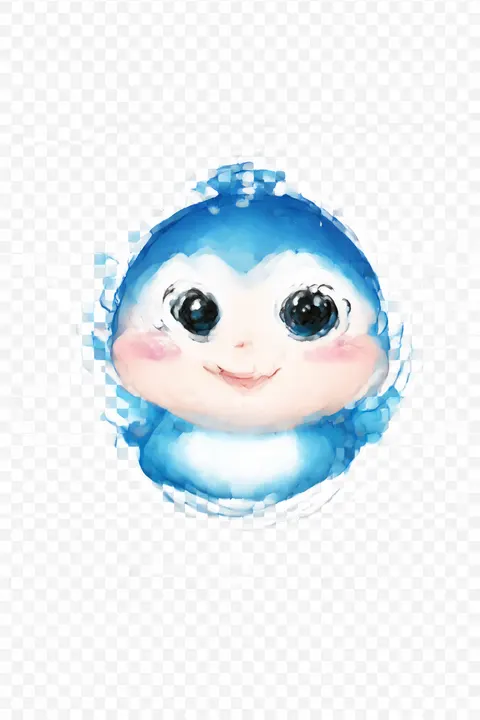 cute 3D anthropomorphic ch...