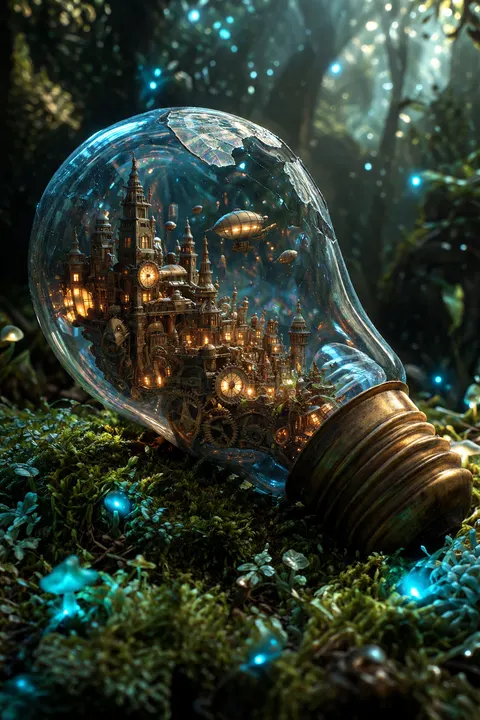 hyper-detailed miniature s...