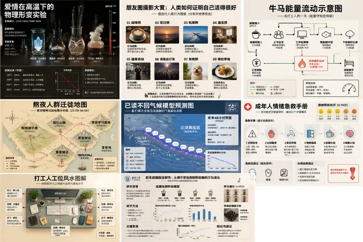 艺术实验海报风格，主题“爱情在高温下的物理形变实验”...
